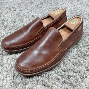 Pikolinos Marbella Driving Shoes Loafers Mens EU 47 US 13 Brown Leather Dress